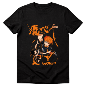 Polera Haikyuu Hinata y Kageyama Karasuno